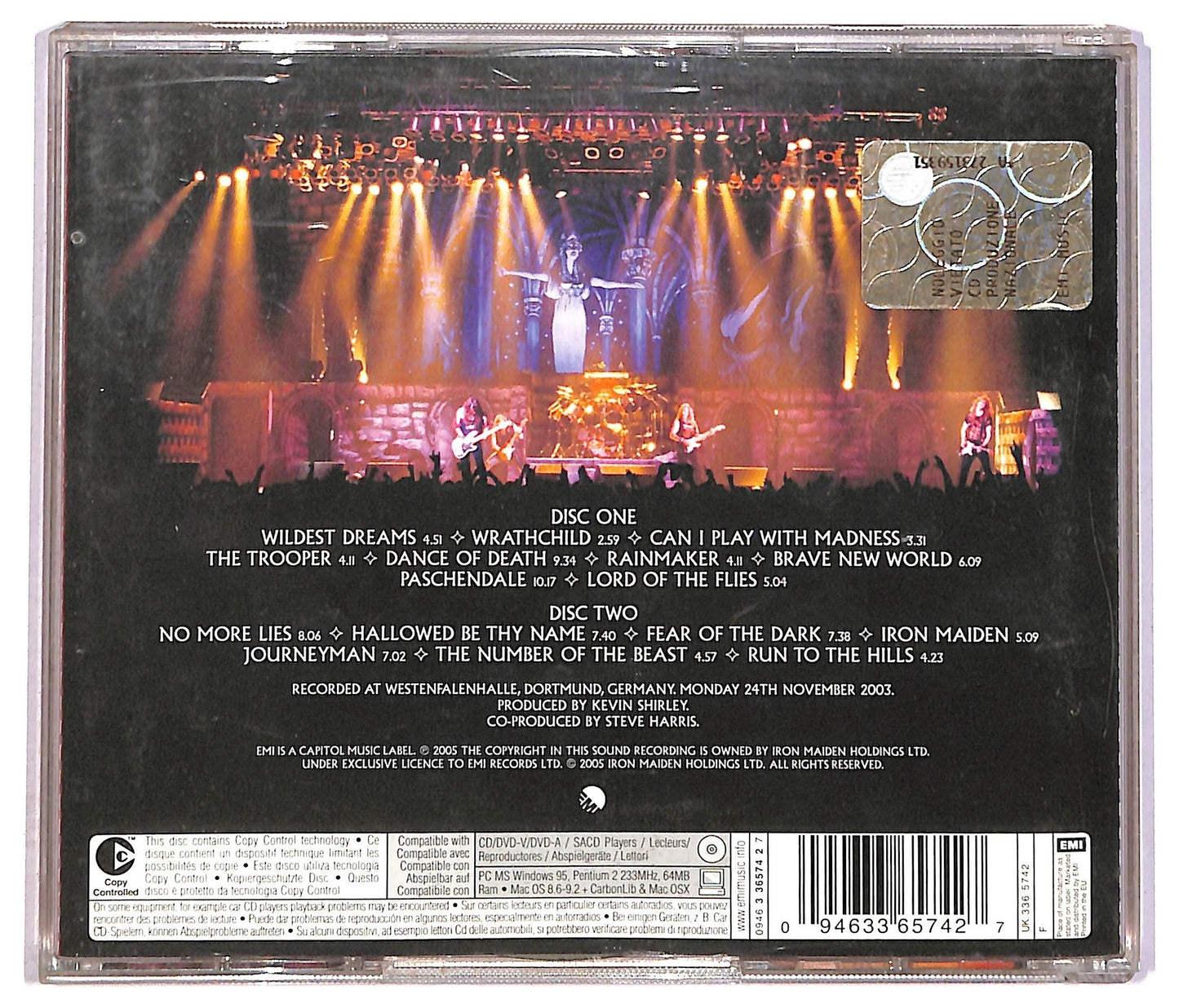 EBOND Iron Maiden - Death On The Road CD CD089510