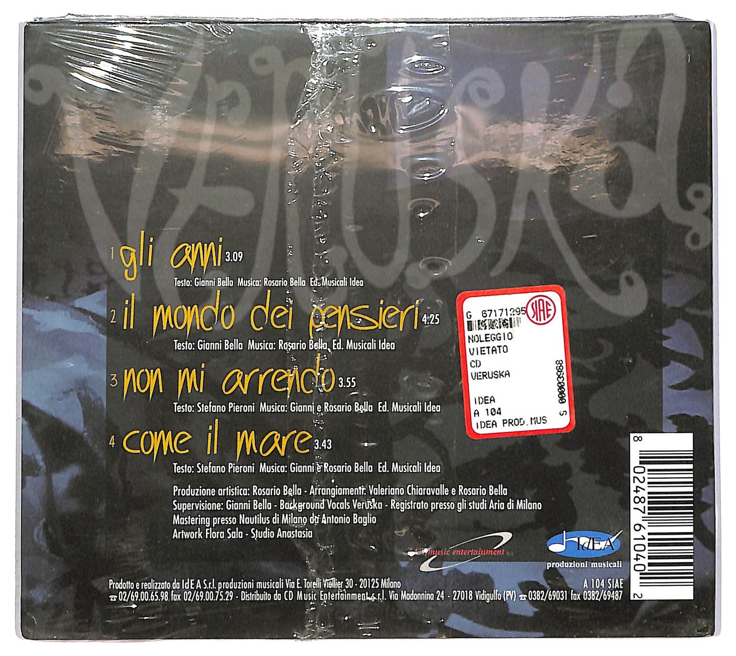 EBOND Veruska - VeruskaDigipack CD CD089563