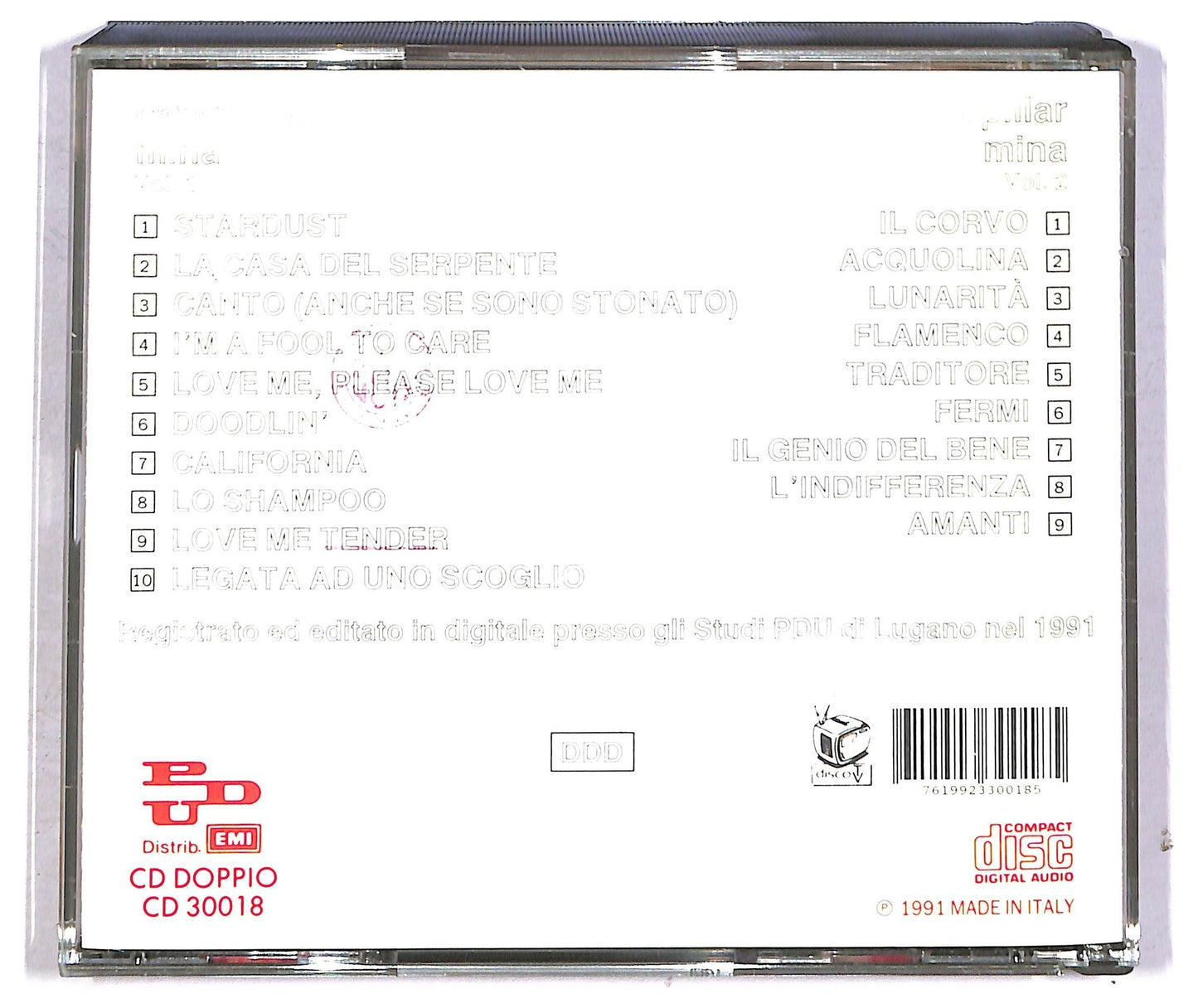 EBOND Mina - Caterpillar Vol. 1 - 2 CD CD089713