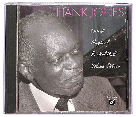 EBOND Hank Jones - Live At Maybeck Recital Hall Volume Sixteen CD CD091328