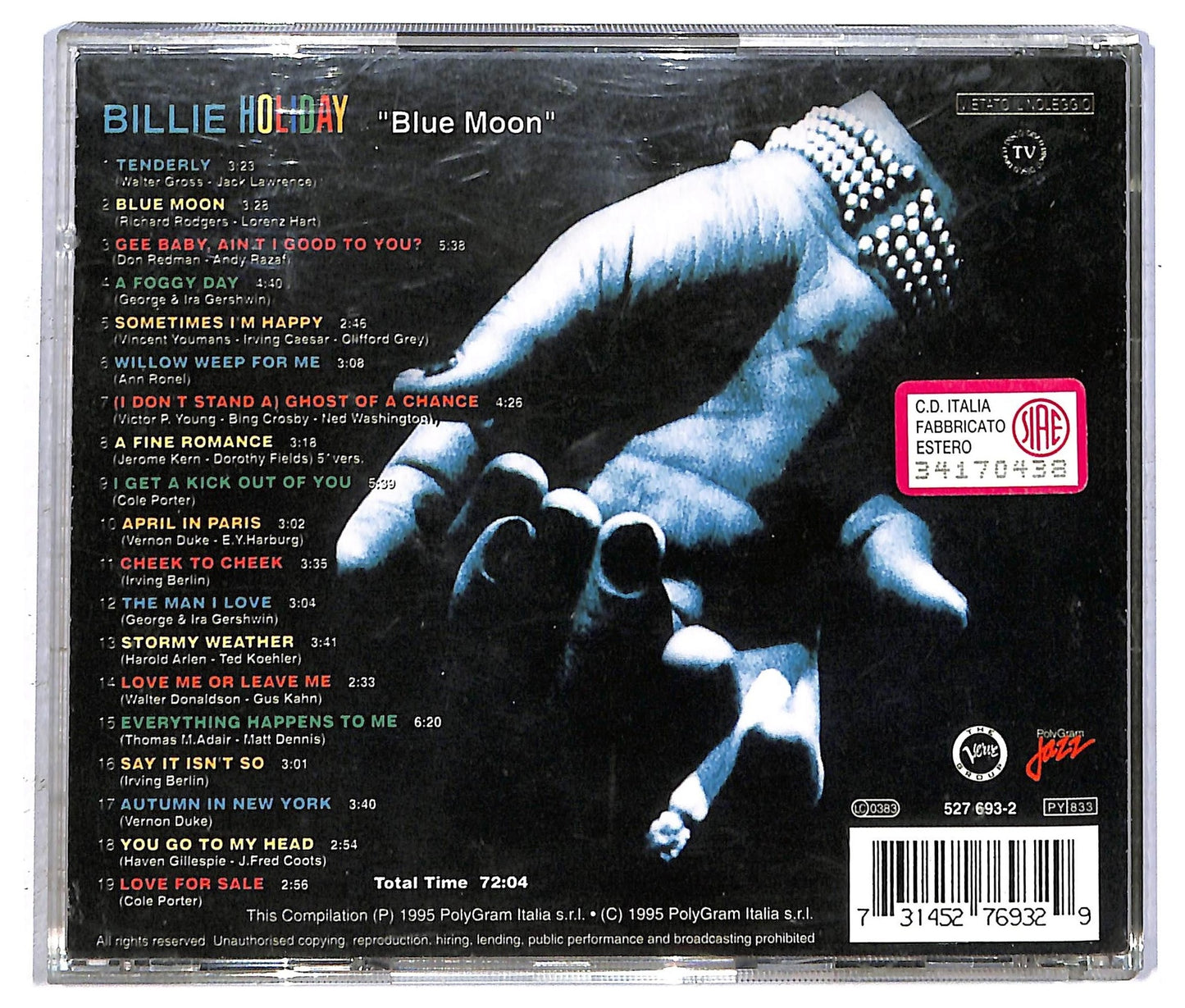 EBOND Billie Holiday - 'Blue Moon' CD CD092759