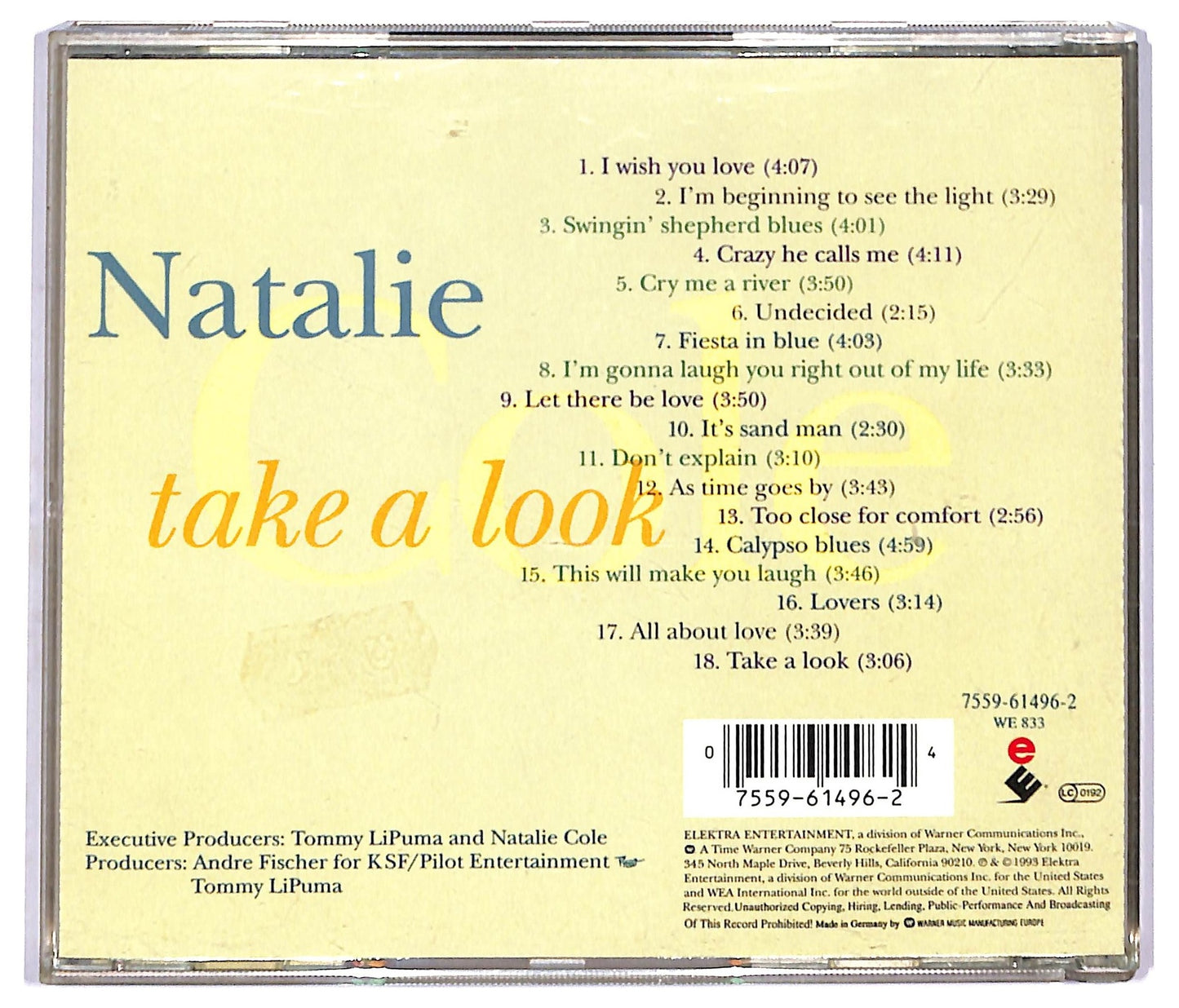 EBOND Natalie Cole - Take A Look CD CD093109
