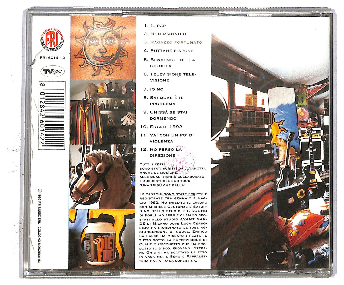 EBOND Jovanotti - Lorenzo 1992 CD CD094450