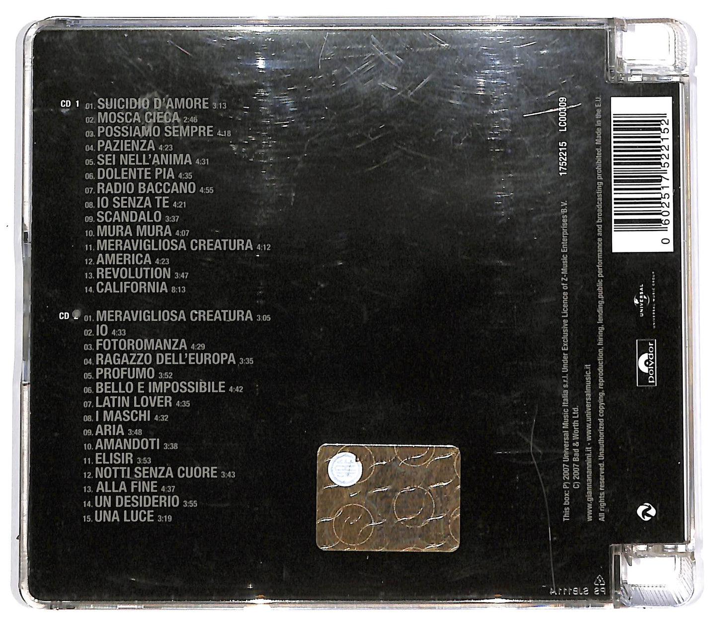 EBOND Gianna Nannini - Giannabest - SJB CD CD094559