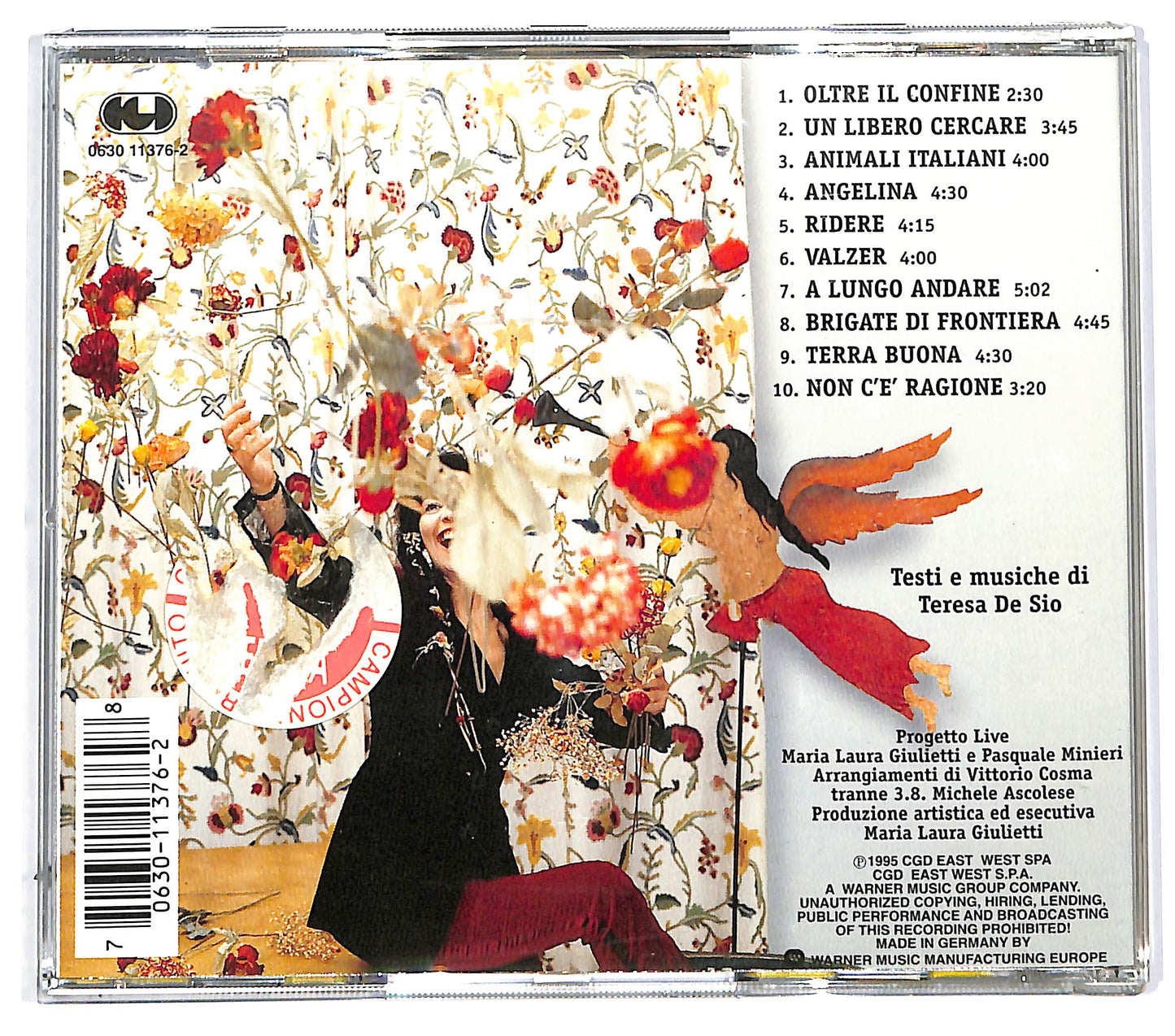 EBOND Teresa De Sio - Un Libero Cercare CD CD094603