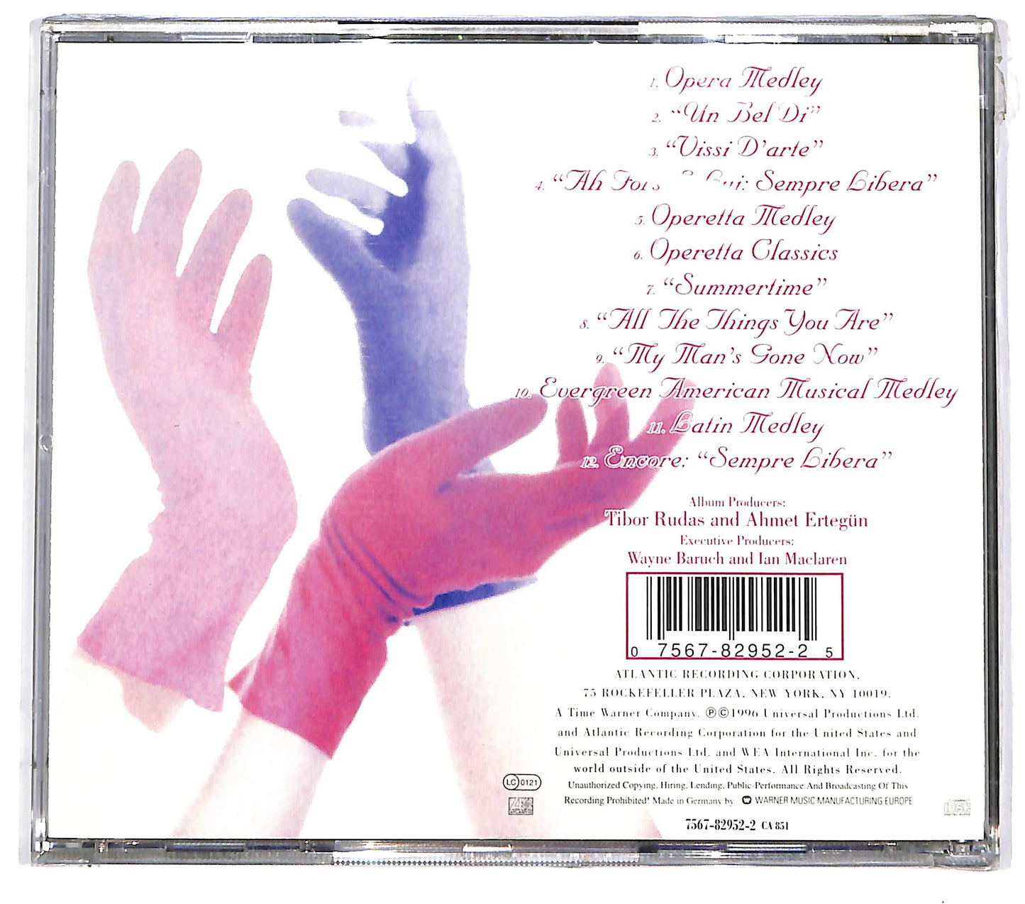 EBOND Tibor Rudas Presents Cassello, Esperian - The Three Sopranos CD CD094625