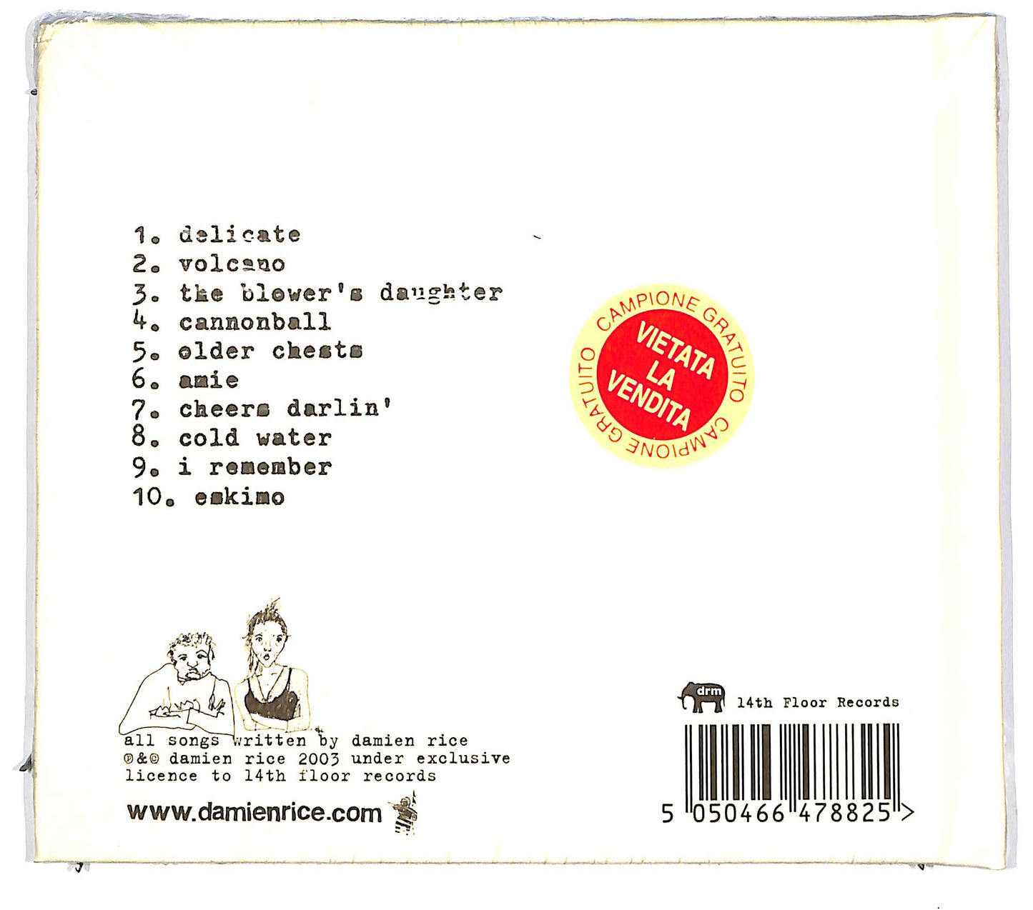 EBOND Damien Rice - O Digibook CD CD094631