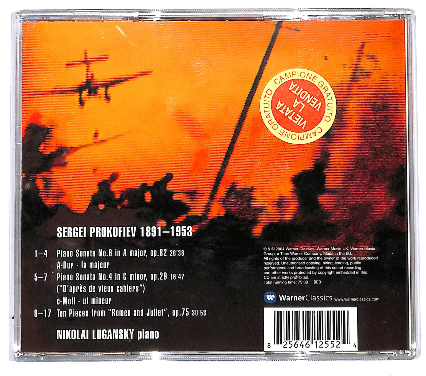 EBOND Prokofiev, - Nikolai Lugansky - Piano sonatas 4 e 6 CD CD094635