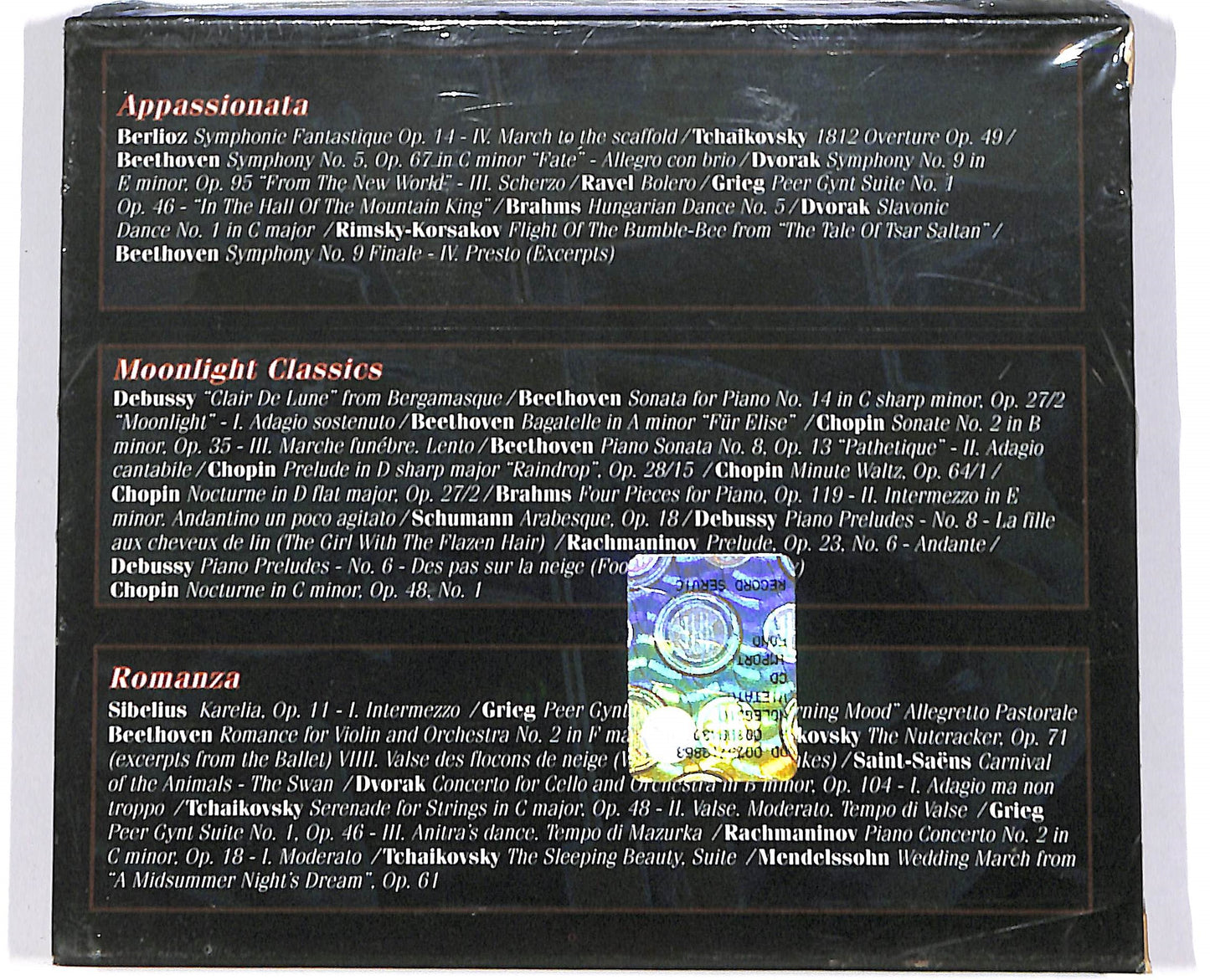 EBOND Unforgettable Classics - Box 3 dischi CD CD094643