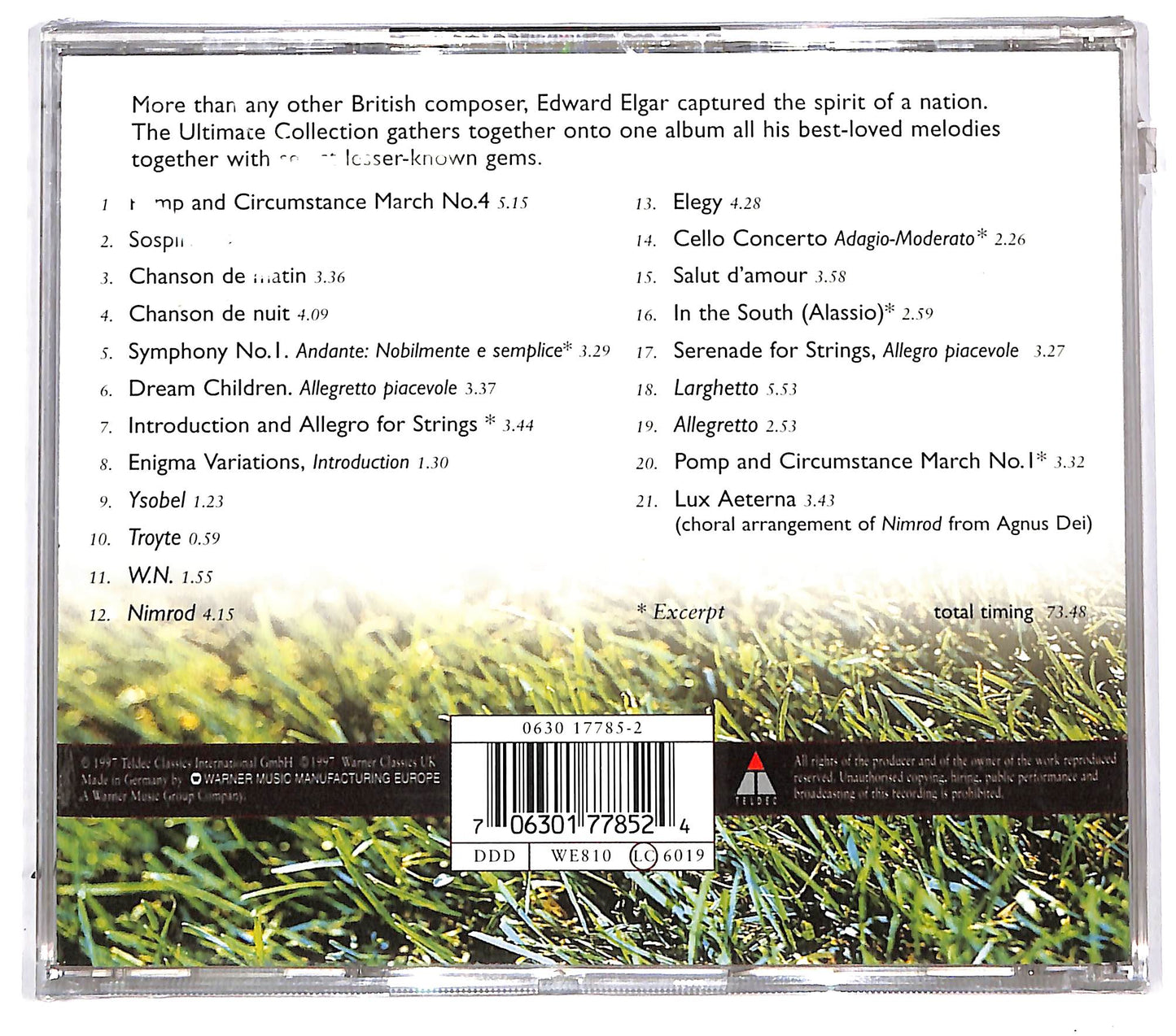 EBOND Sir Edward Elgar - Elgar - The Ultimate Collection CD CD094703