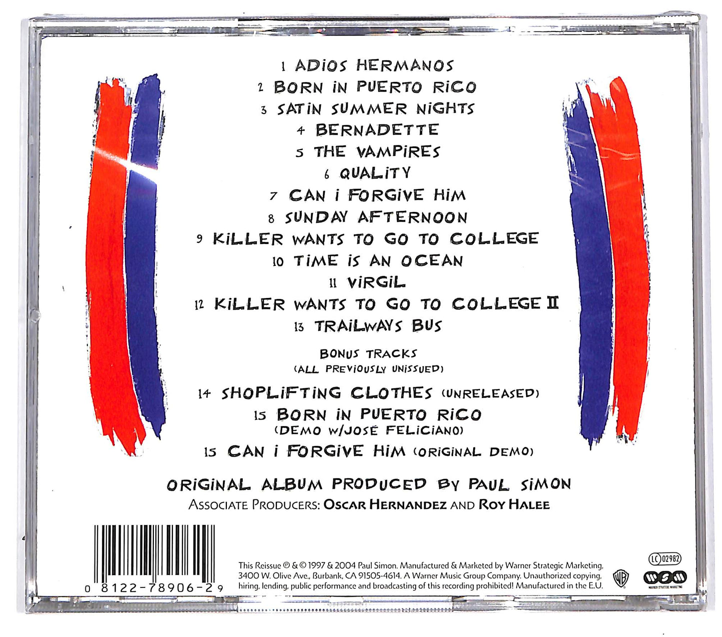 EBOND Paul Simon - Songs From The Capeman CD CD094718