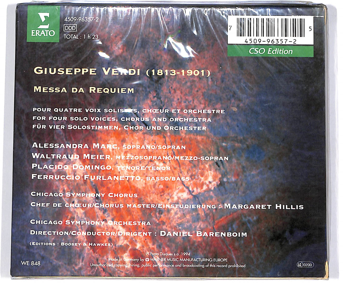 EBOND Verdi - Marc - Meier - Domingo - Altri.. - Requiem BOX 2CD CD094732