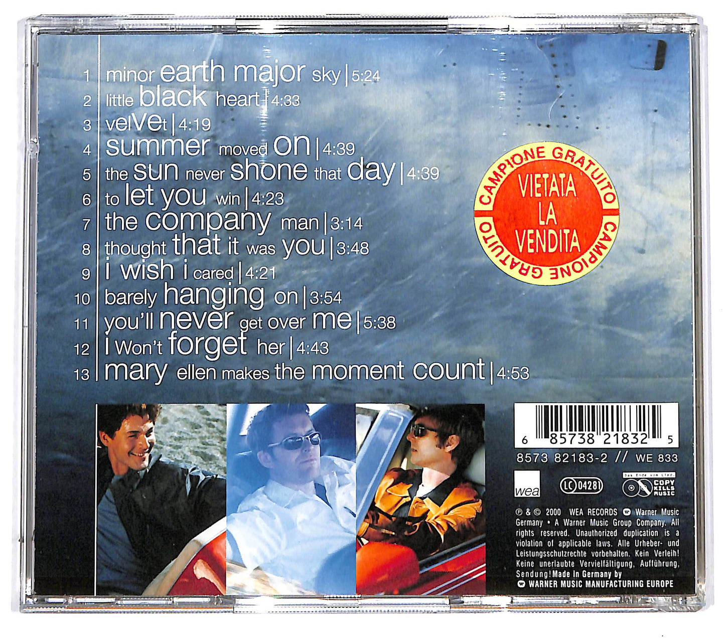 EBOND a-ha - Minor earth, Major sky CD CD094738