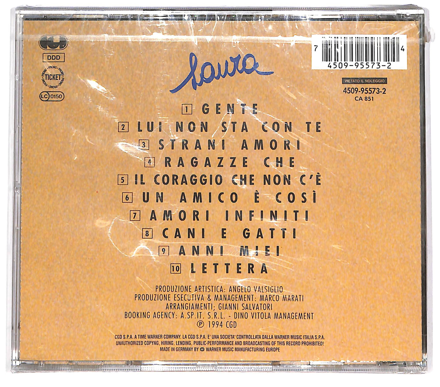 EBOND Laura Pausini - Laura CD CD094757