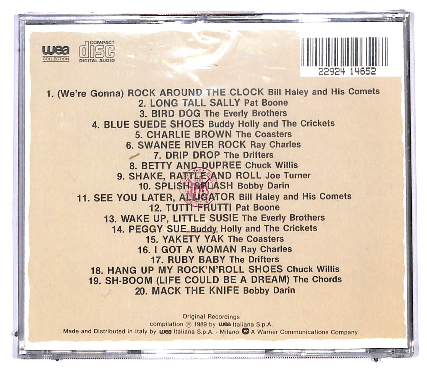 EBOND Rock'N'Roll Graffiti - 20 Greatest Hits CD CD094951