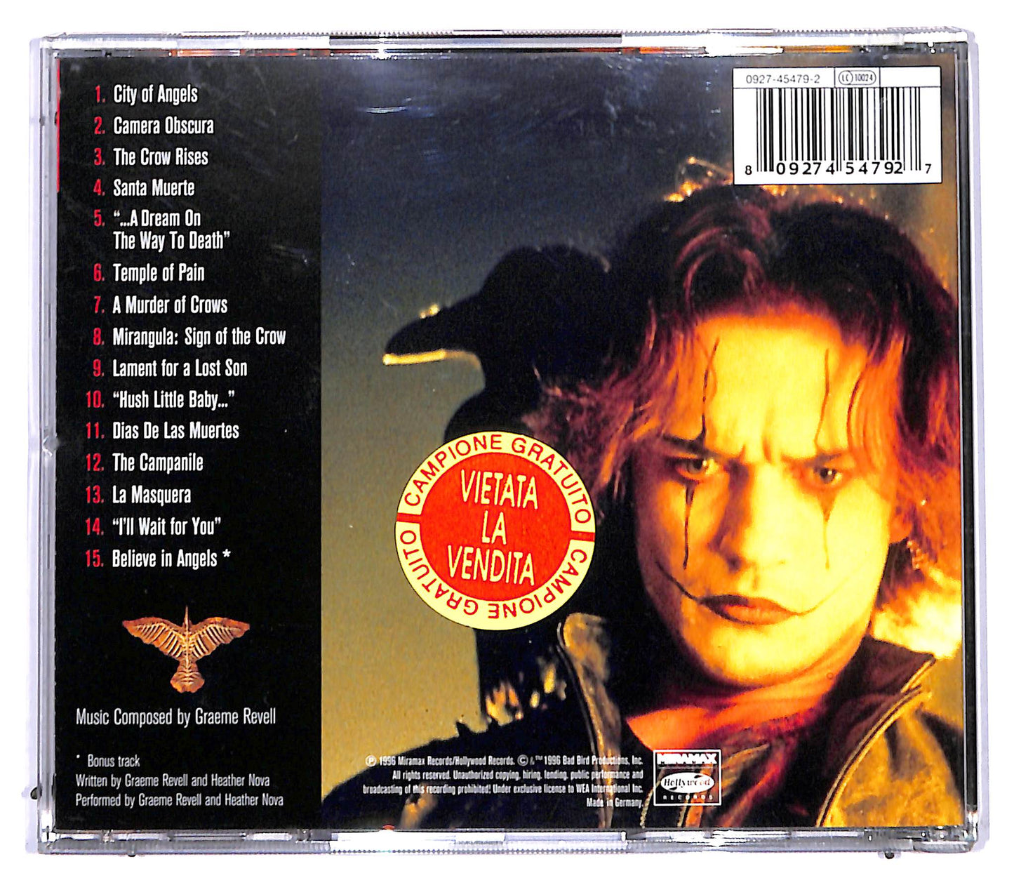 EBOND The Crow - City Of Angels CD CD094963