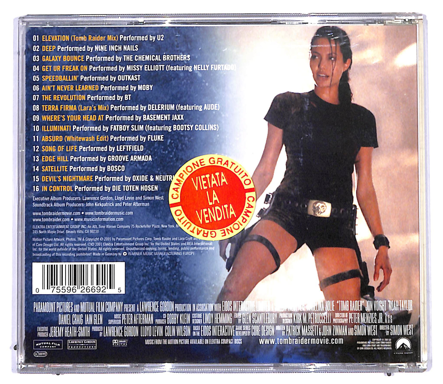 EBOND Lara croft - Tomb raider CD CD095002