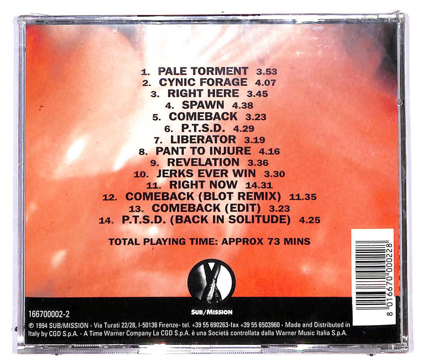 EBOND Swamp Terrorists - Combat Shock CD CD095020