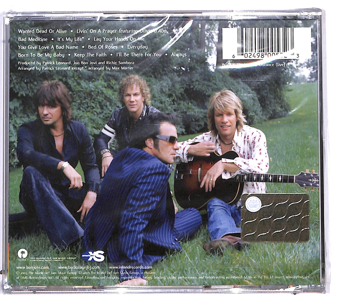 EBOND Bon jovi - this left feels right CD CD095037
