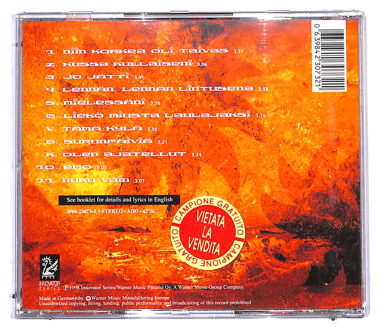 EBOND Sari Kaasinen - Emo CD CD095066