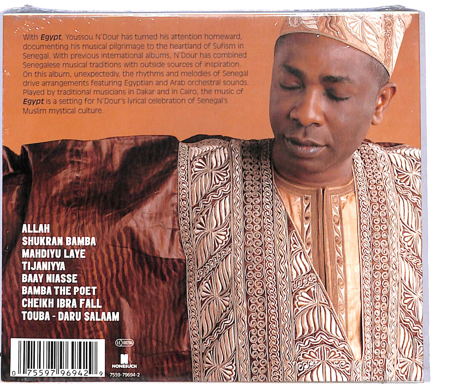 EBOND Youssou N'Dour - Egypte (Slipcase) CD CD095102