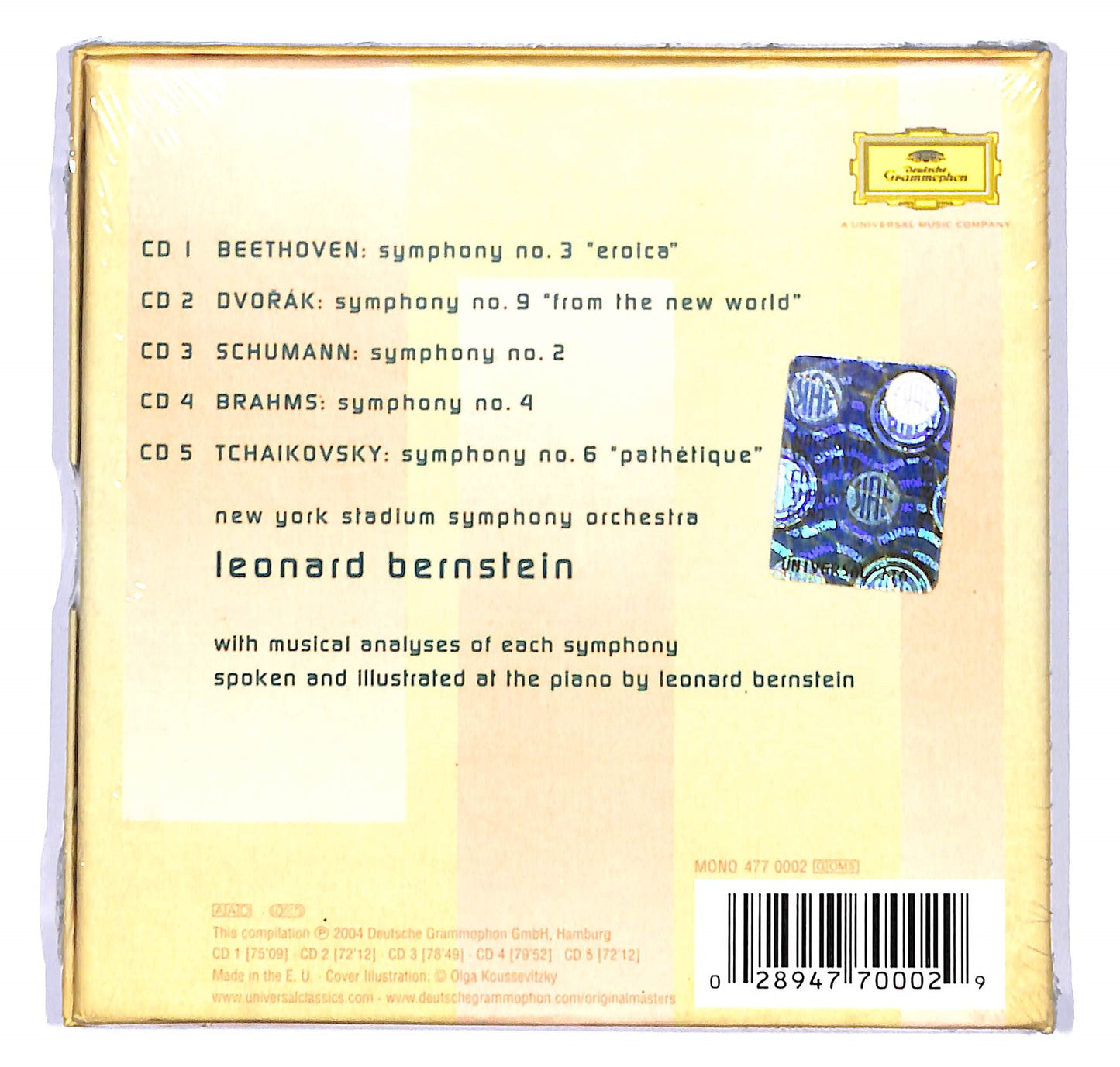 EBOND Leonard Bernstein - The 1953 American Decca Recordings CD CD095135