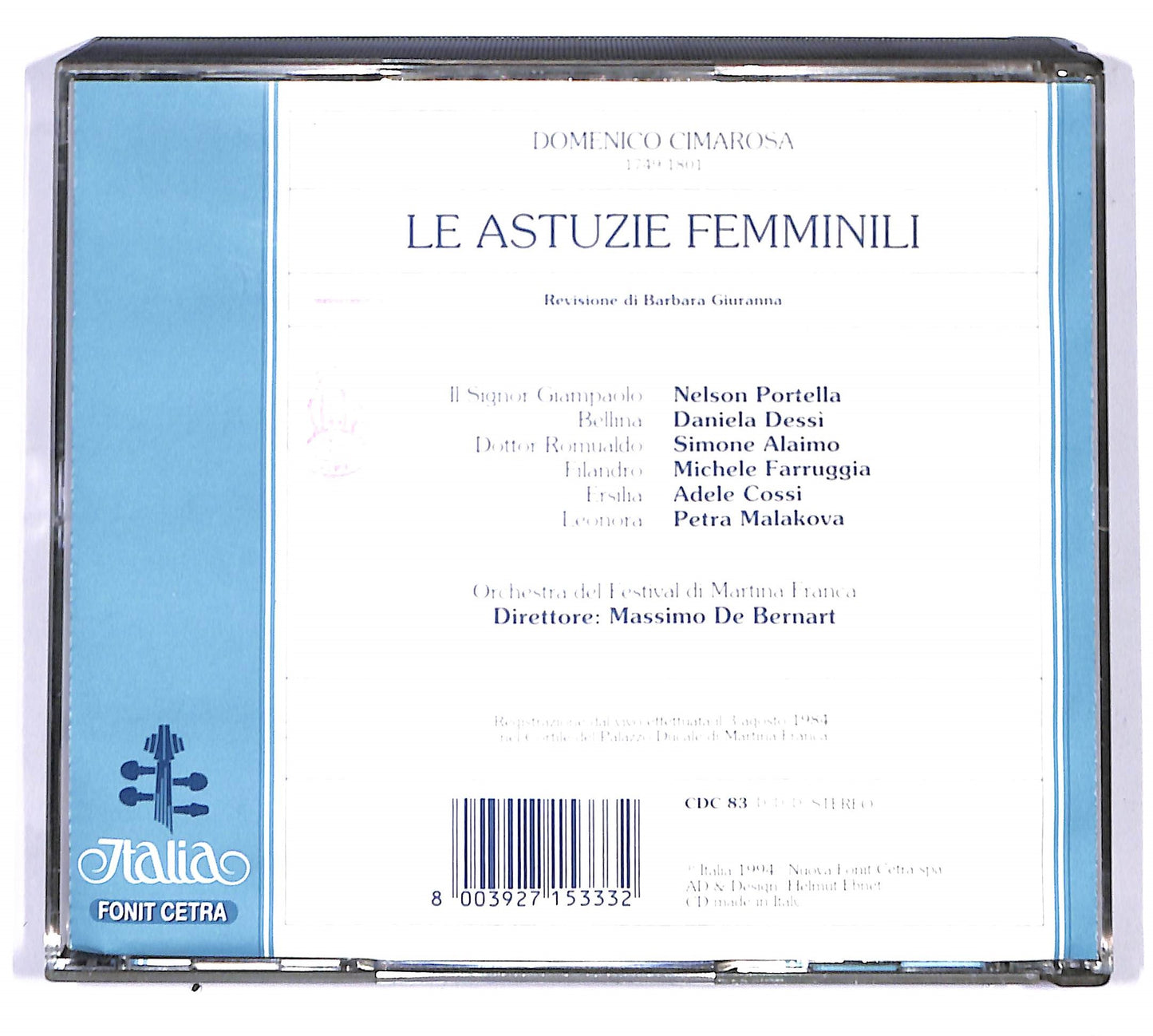 EBOND Domenico Cimarosa - Le Astuzie Femminili CD CD095151