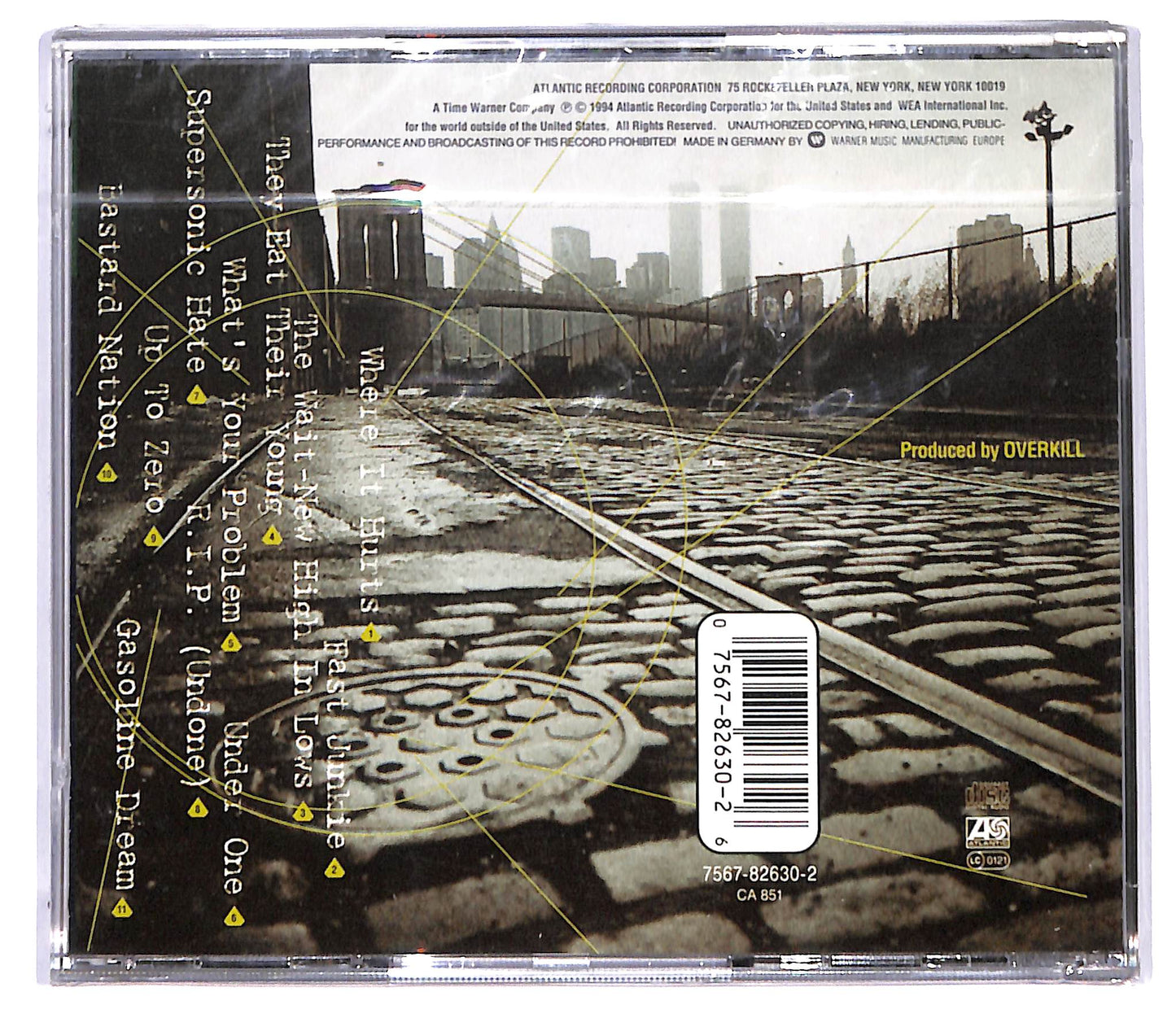 EBOND Overkill - W.F.O. CD CD095218