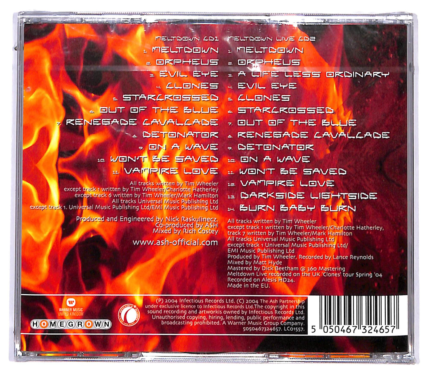 EBOND Ash - Meltdown CD CD095228