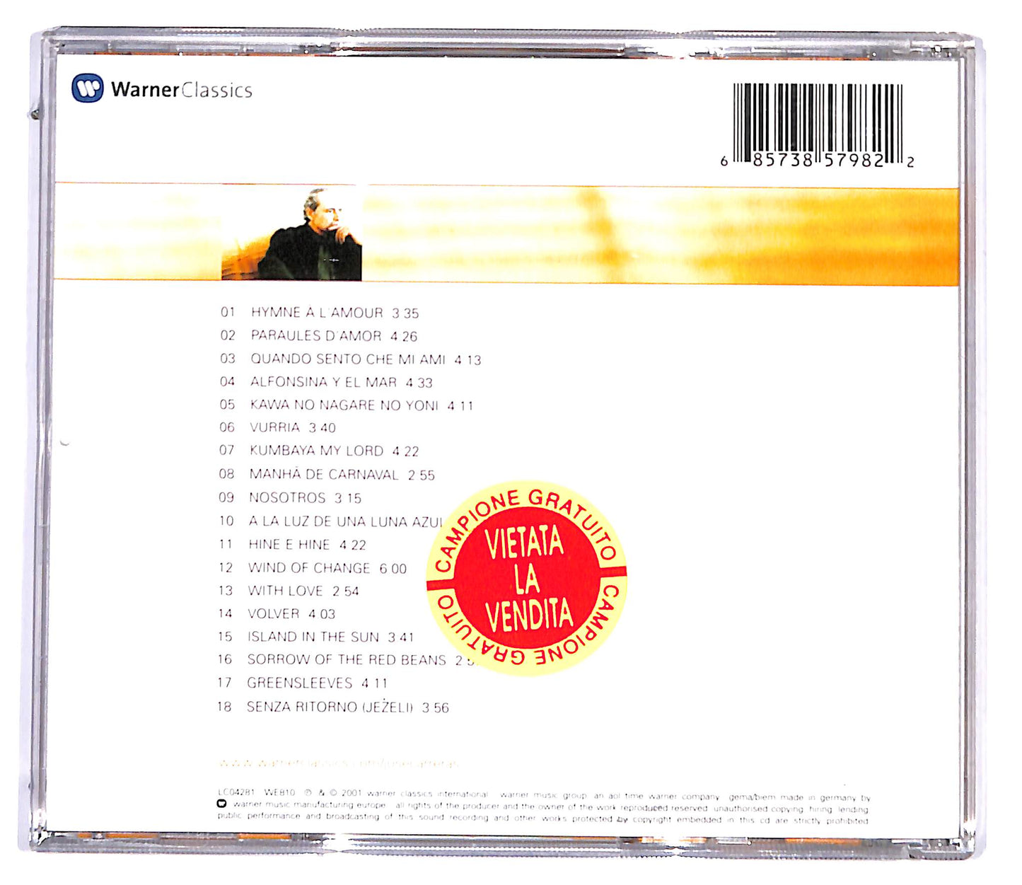 EBOND Jose Carreras - Around The World CD CD095234