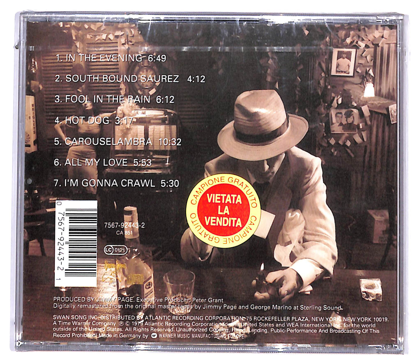 EBOND Led Zeppelin - In Through The Out Door CD CD095255