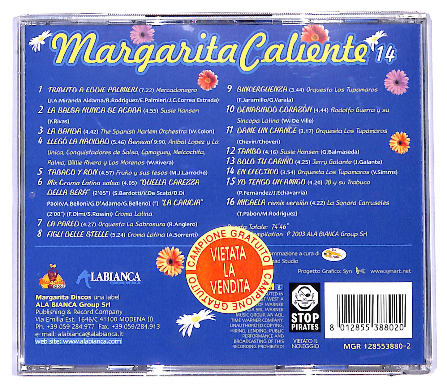 EBOND Various - Margarita Caliente 14 CD CD095319