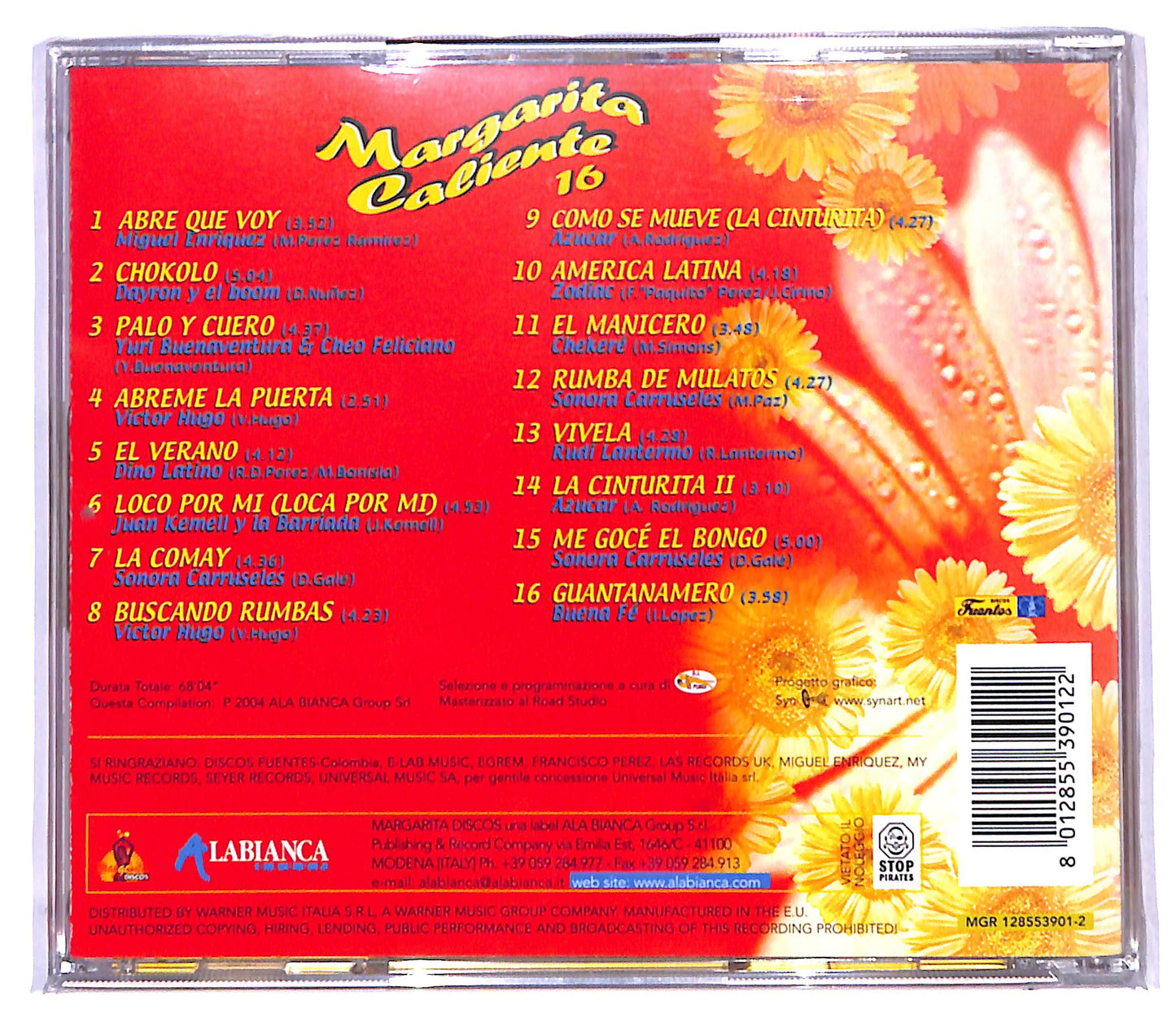 EBOND Various - Margarita Caliente 16 CD CD095325