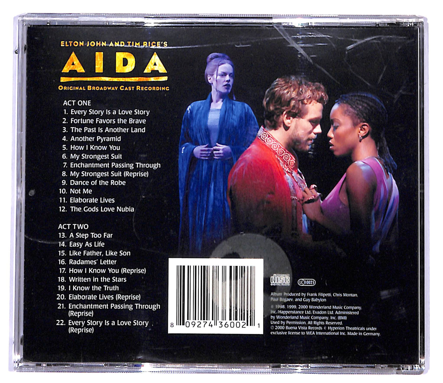 EBOND Elton John And Tim Rice - Aida CD CD095341