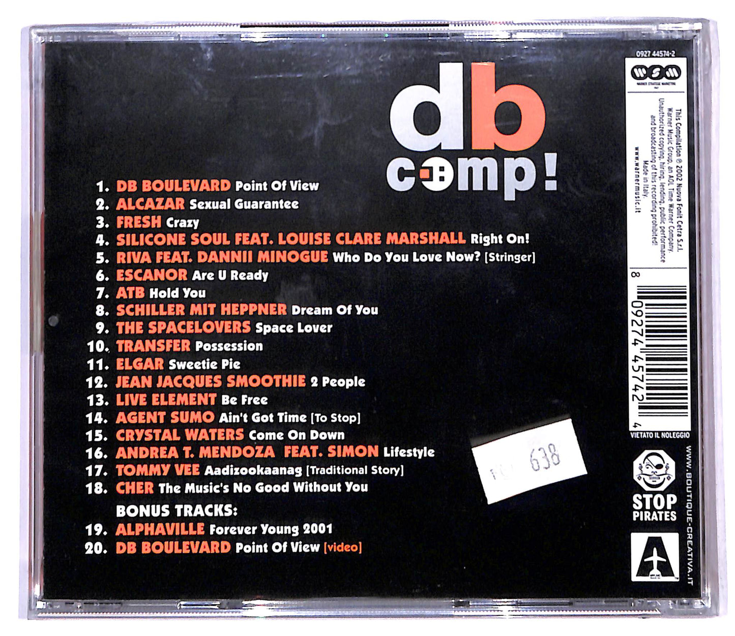EBOND Various - DB Comp! CD CD095352