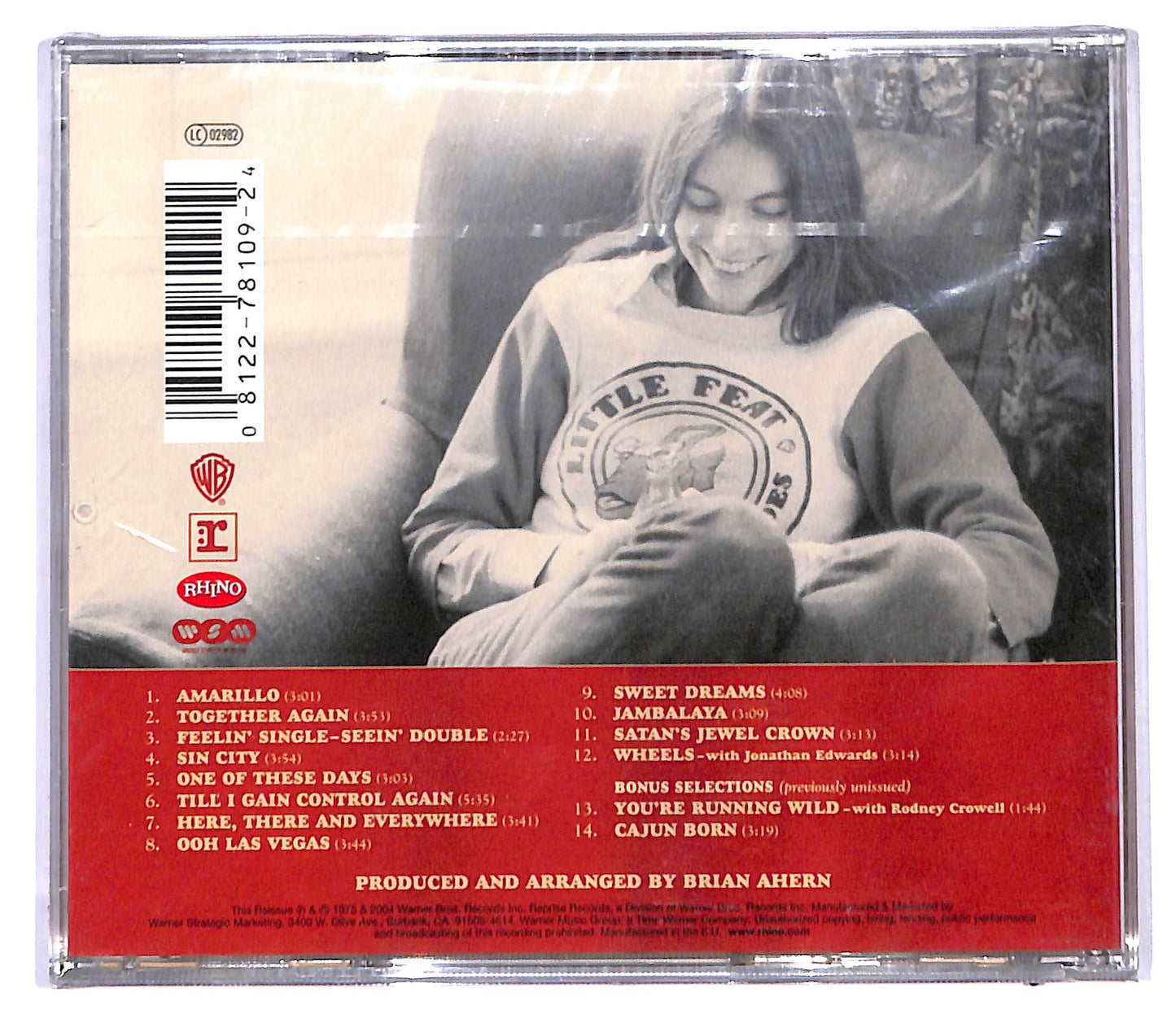 EBOND Emmylou Harris - Elite Hotel CD CD095402