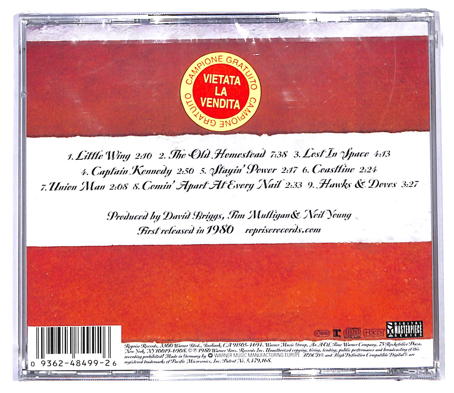 EBOND Neil Young - Hawks & Doves CD CD095438