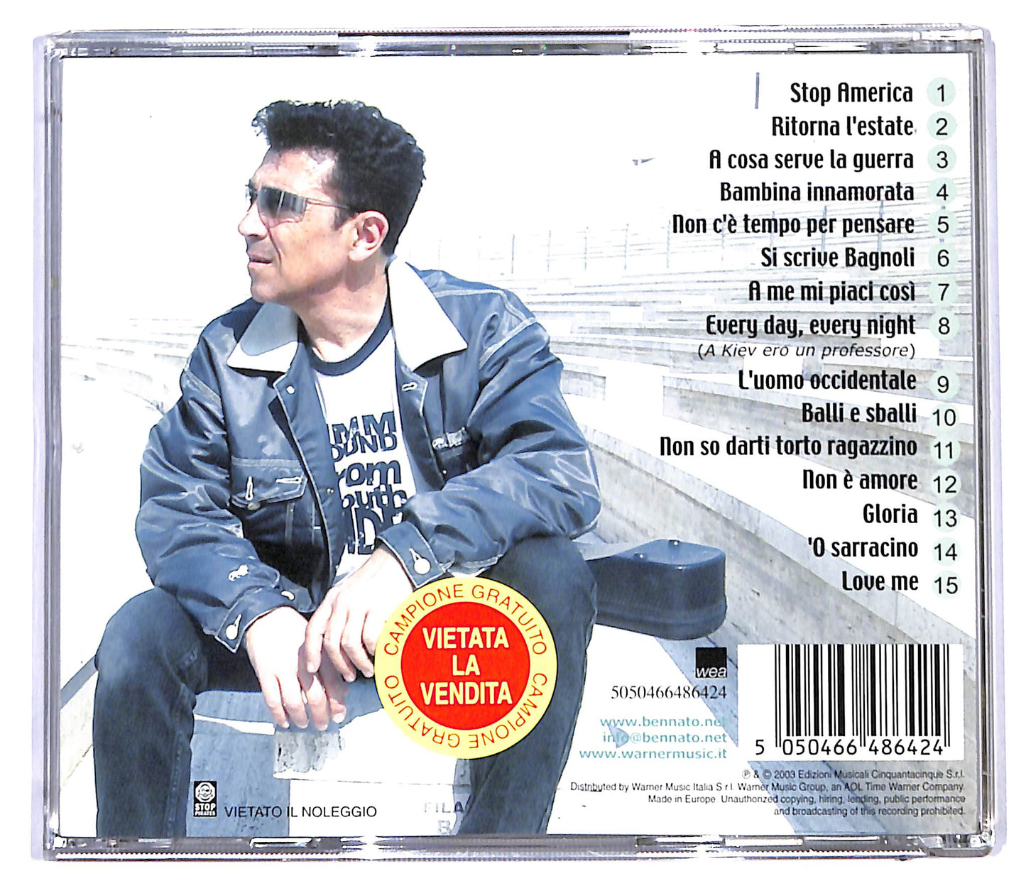 EBOND Edoardo Bennato - L'uomo occidentale CD CD095449