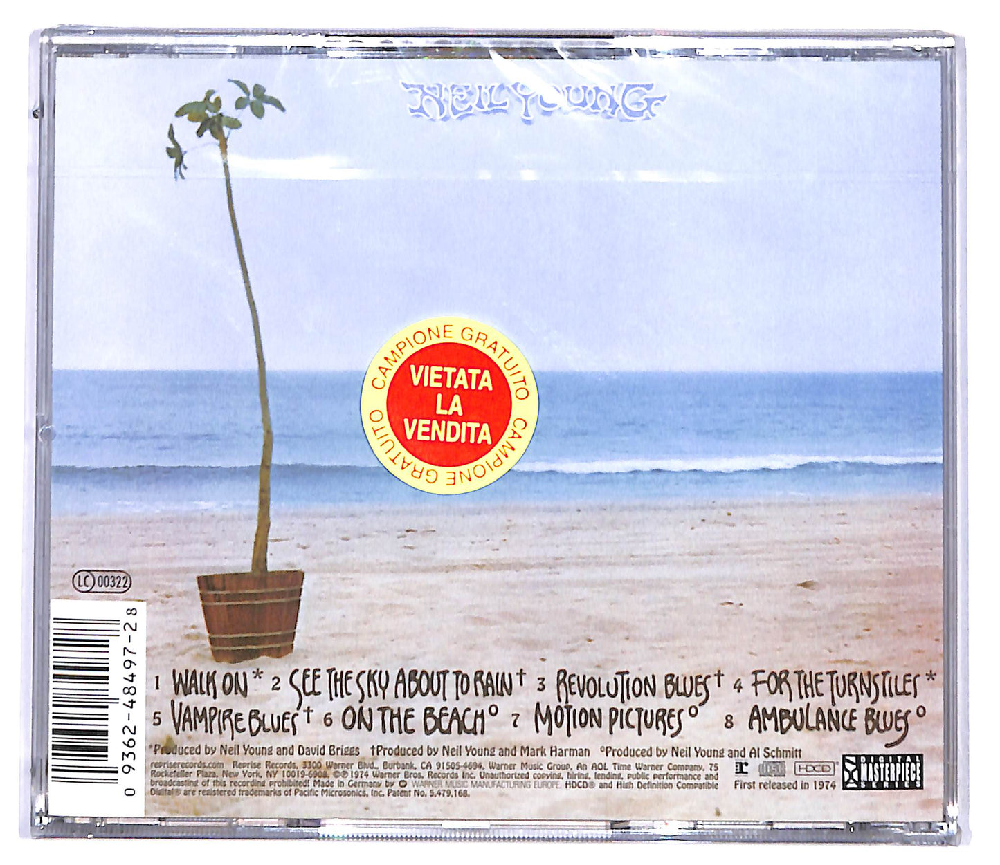 EBOND Neil Young - On The Beach CD CD095453