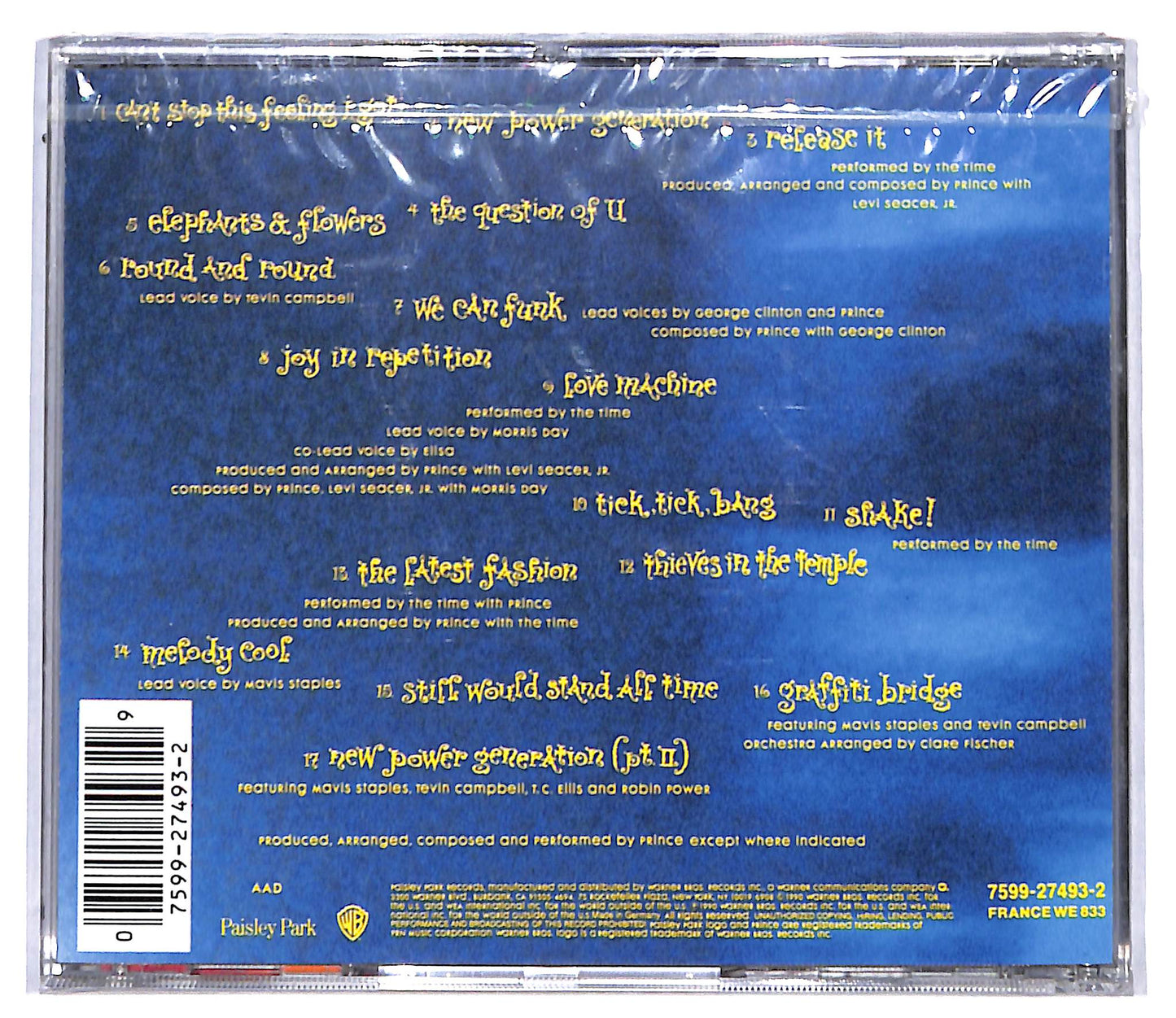 EBOND Prince - Graffiti Bridge CD CD095517