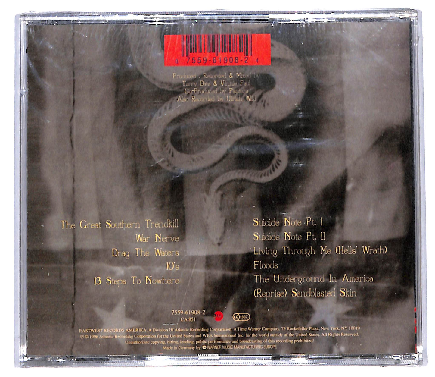 EBOND Pantera - The Great Southern Trendkill CD CD095520
