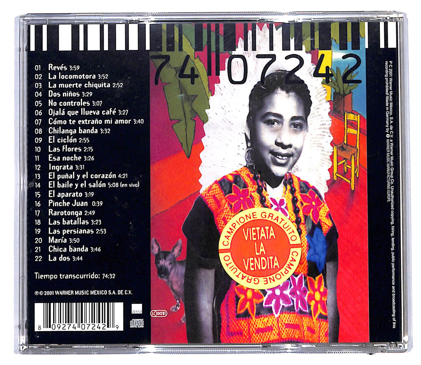 EBOND Cafe Tacvba - Tiempo Transcurrido CD CD095526