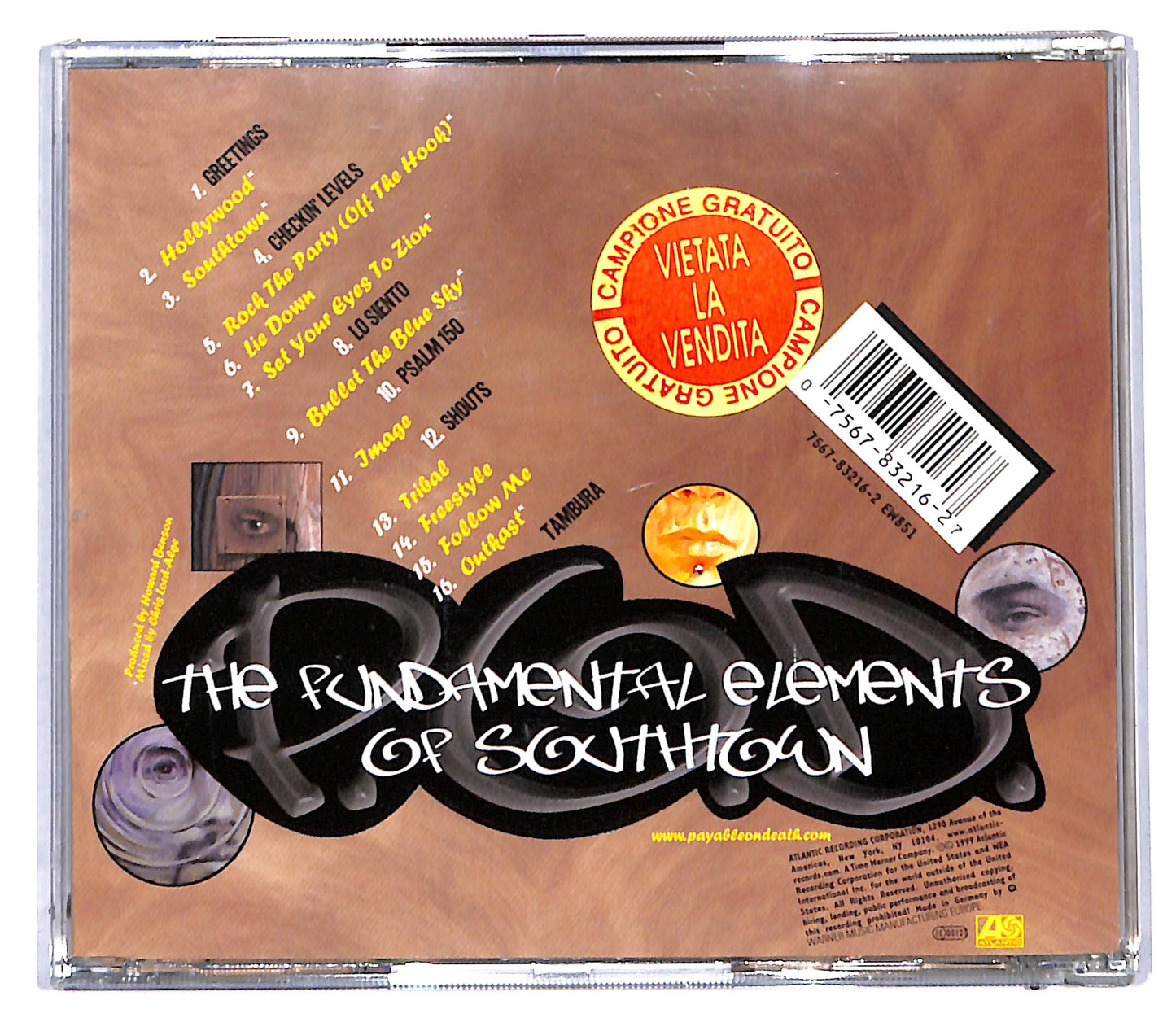 EBOND P.O.D. - The Fundamental Elements Of Southtown CD CD095554