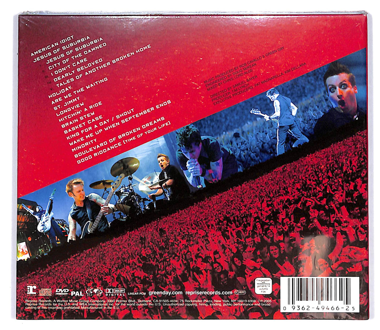EBOND Green Day - Bullet In A Bible + DVD Digipack CD CD095610