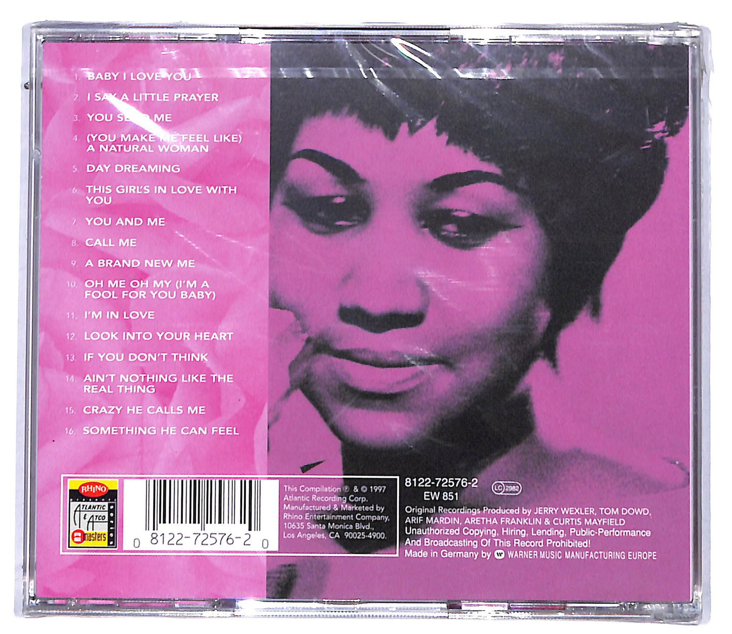 EBOND Aretha Franklin - Love Songs CD CD095731