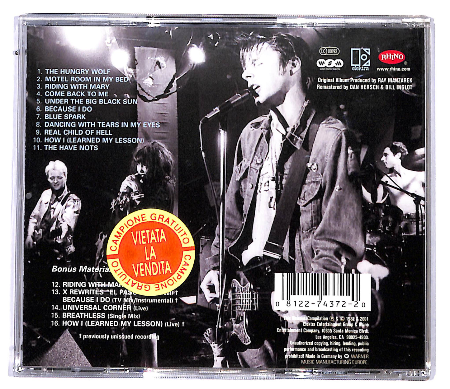 EBOND X - Under The Big Black Sun CD CD095749