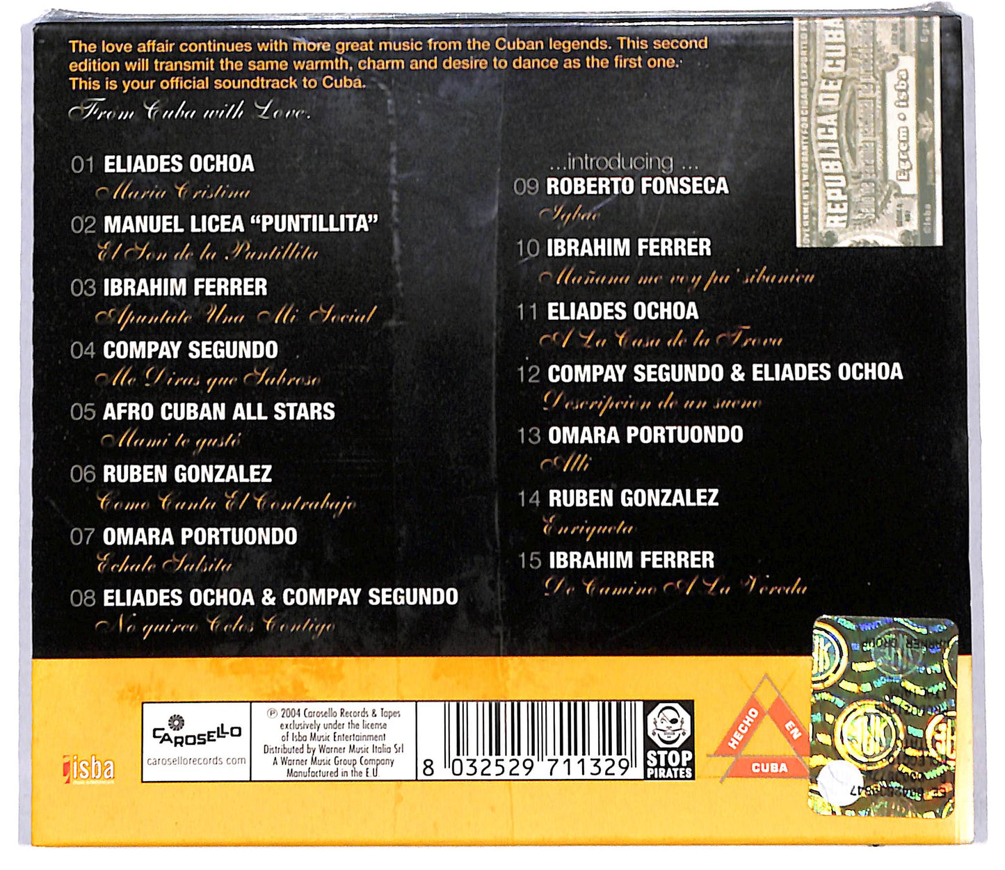 EBOND Various - Hecho En Cuba 2 - CD CD095860