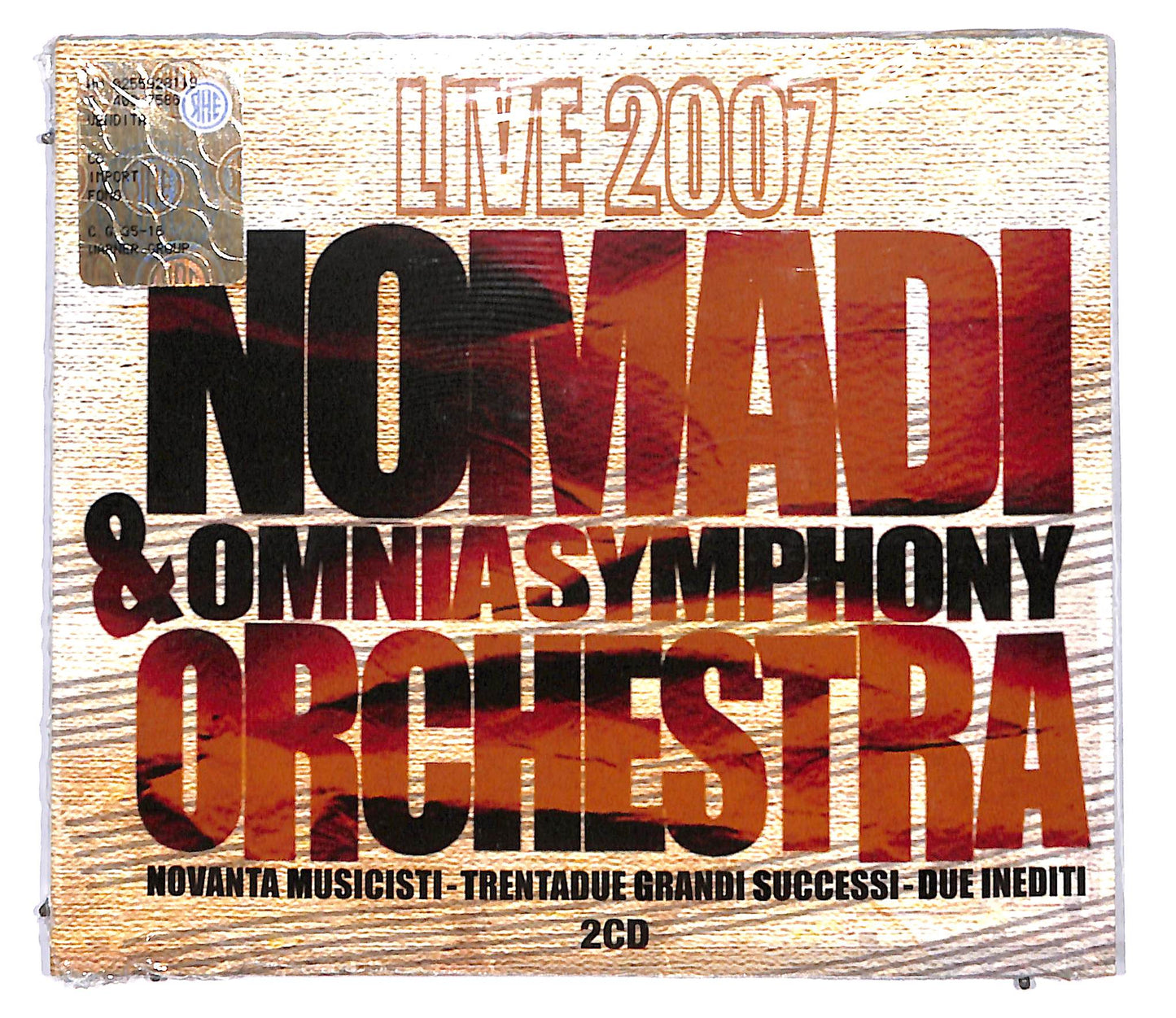 EBOND Nomadi & The Omnia Symphony Orchestra - Live 2007 CD CD095903