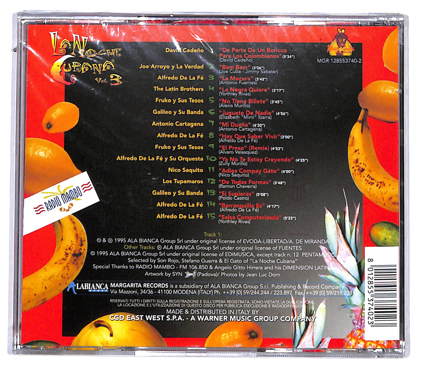 EBOND Various - La Noche Cubana Vol 3 CD CD095940