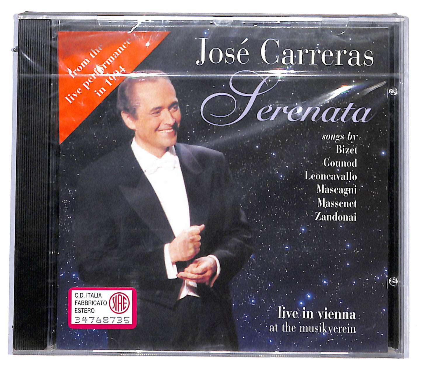 EBOND Jose Carreras - Serenata CD CD095943